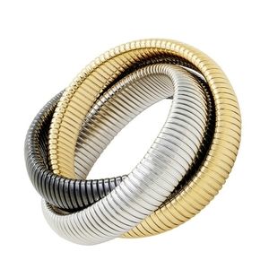 NWOT Janis Savitt Triple Cobra Bracelet